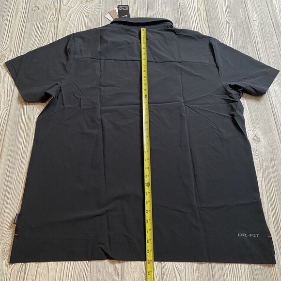 Nike Ohio State Buckeyes Logo Pullover Windshirt Men’s XXL Black DN5631-010 New - Picture 13 of 14